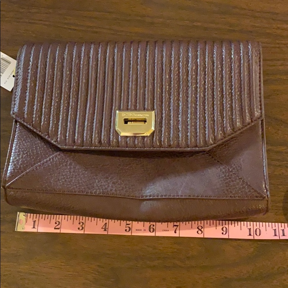 “Dark Raspberry” BCBG clutch - Picture 2 of 4